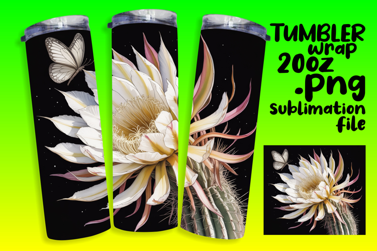 Sublimation File for 20oz Tumbler , Flowers