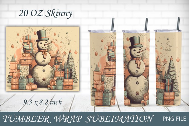 20 Oz Sublimation Tumbler Wrap Image 9