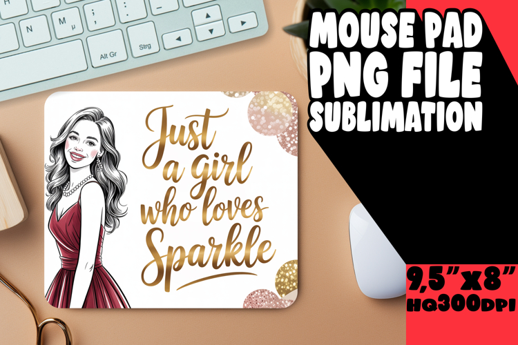 UNIQUE desk PAD Fun Ideas, Just A Girl