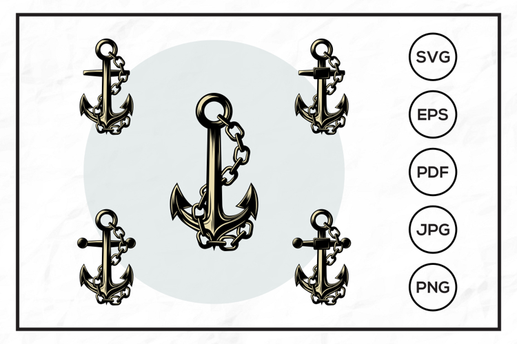 Anchor Clipart Image 9