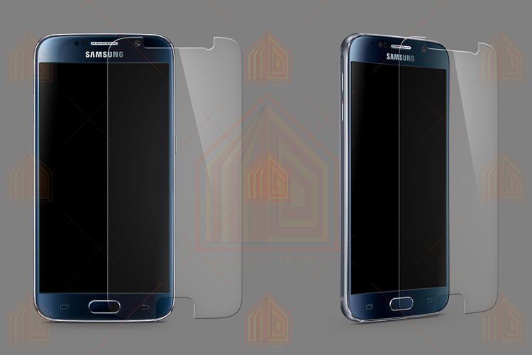 Samsung Galaxy S6 Tempered Glass Template  example image 1