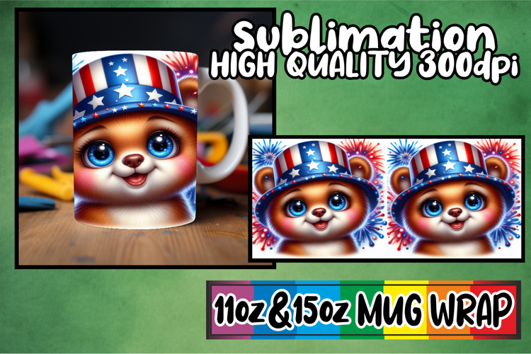 American Flag Clipart Image 23