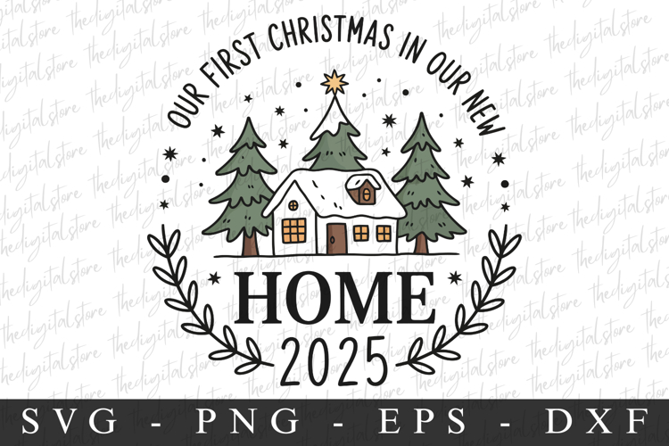 Merry Christmas Tree Svg Image 8