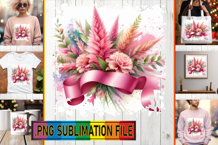 Joyful TOTE BAG Sublimation Magic, Flowers