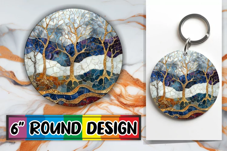 Golden Mosaic Delights: Shimmering Designs