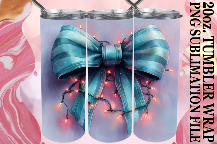 Dreamy Reflections 20oz tumbler wrap, Christmas