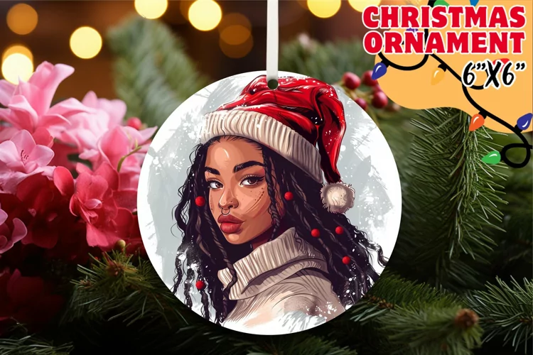 Joyful Moments Car Coaster, Xmas Girl