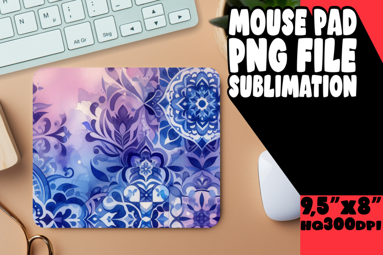 WHIMSICAL MOUSE MAT FUN IDEAS, Watercolor Patter