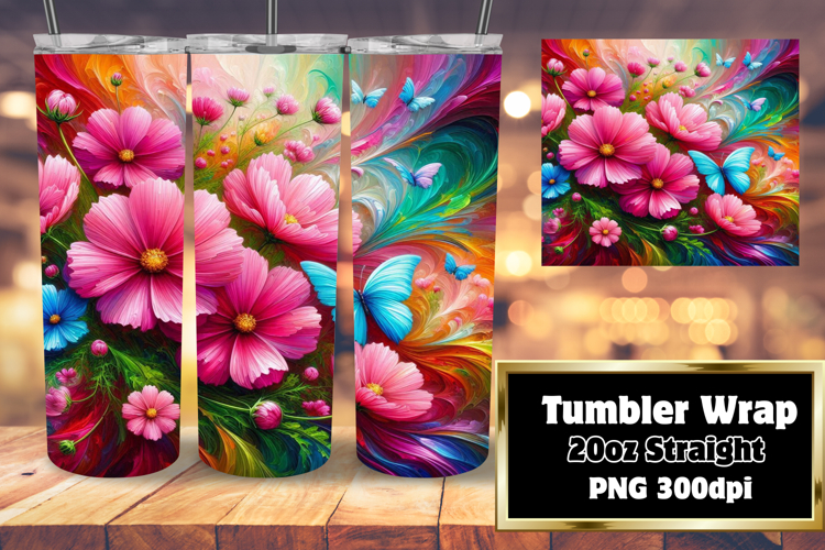 CREATIVE 20oz Tumbler Design for Gifts , Flowers