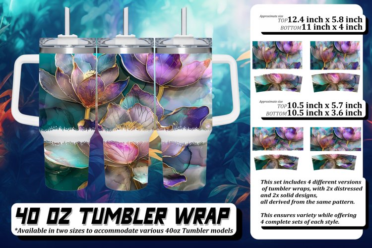 Botanical Beauty: Pattern Sublimation Collection example image 1