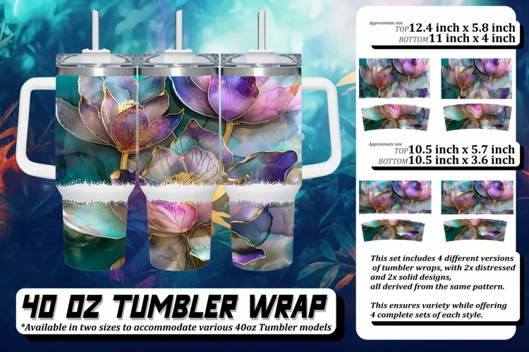 Botanical Beauty: Pattern Sublimation Collection