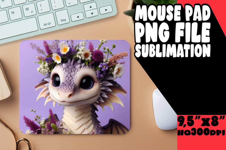 WHIMSICAL mouse PAD Creative Design, Dragon