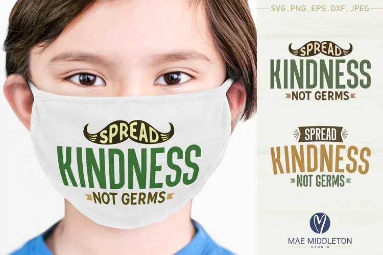Spread Kindness SVG files, printables, sublimation