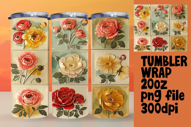 Sublimation Tumbler Wraps Image 10