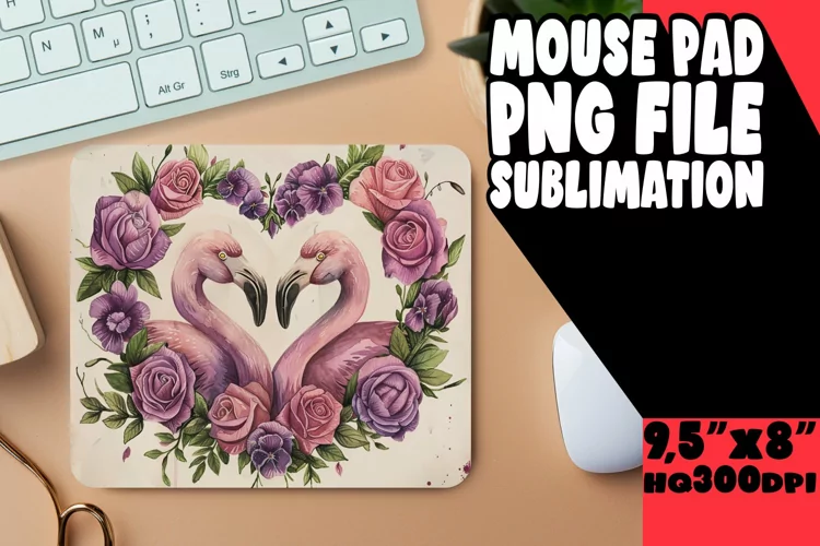 Island Impressions Flamingo Mouse Pads