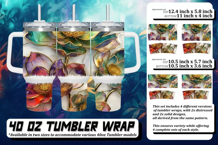 Sunny Serenade: Tumbler Wrap Summer