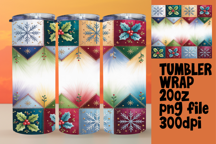 Christmas Tumbler Wrap Image 22