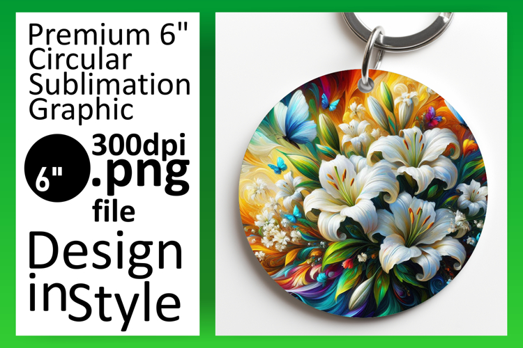 Creative Round Design for Car Coasters , Flowers