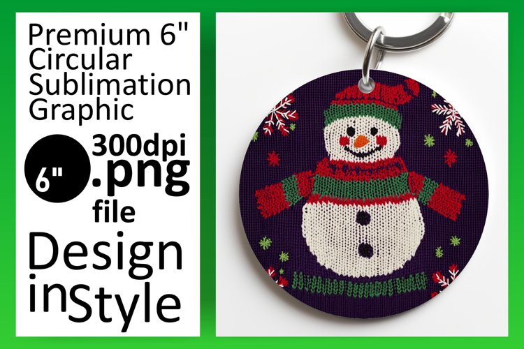 Cute Snowman Clipart Image 6