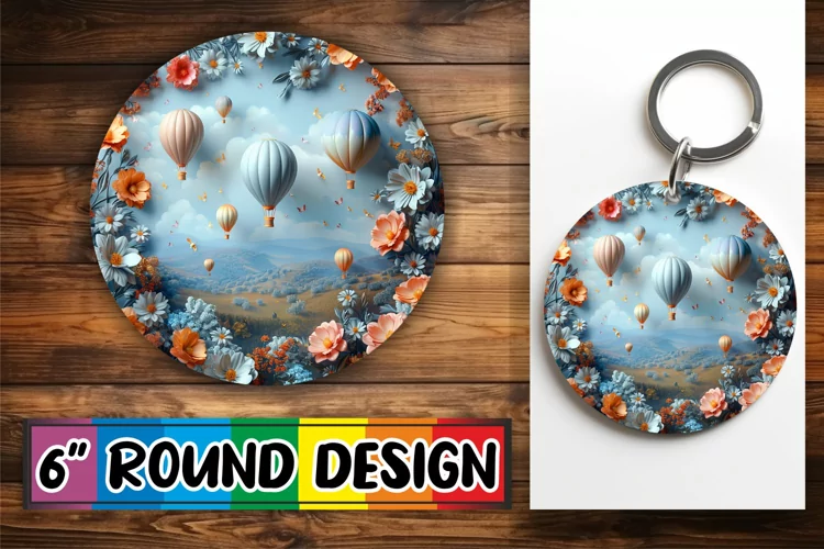 Scenic Round Ornament Variety