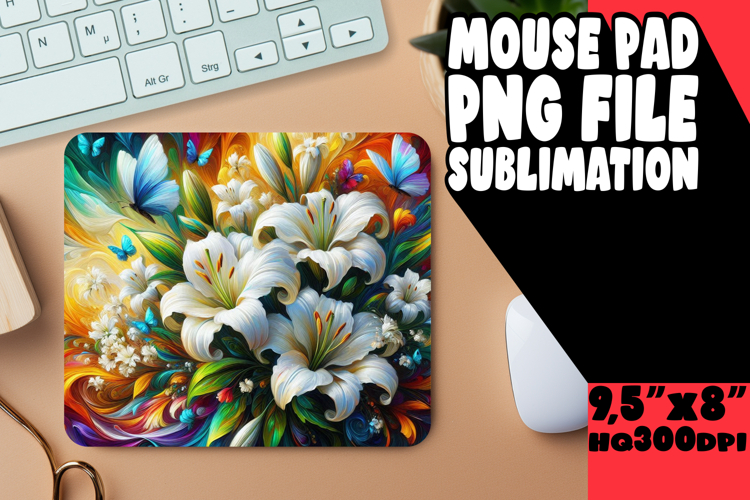 Enchanted Mouse Mat Designs, Flowers