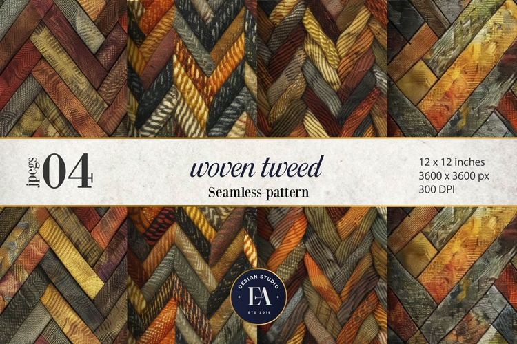 Luxury Woven Tweed fabric texture | Tweed seamless paper