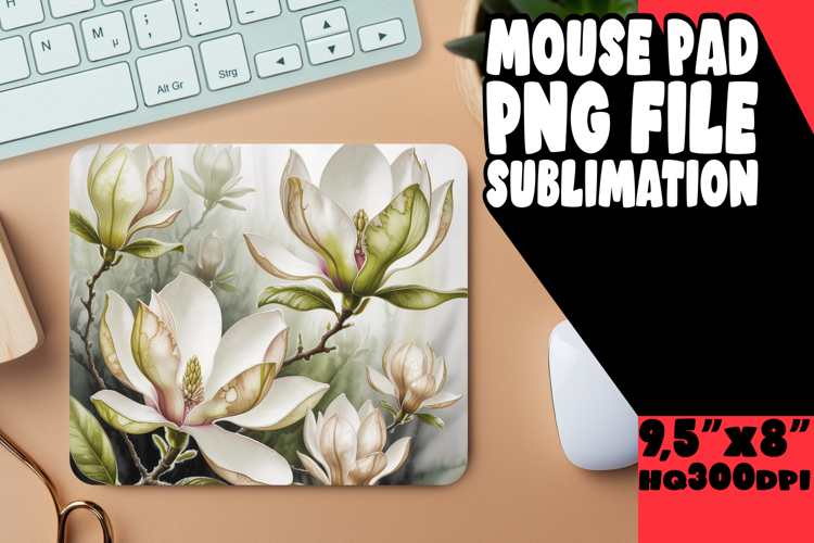 JOYFUL MOUSE PAD PNG ART, Flowers