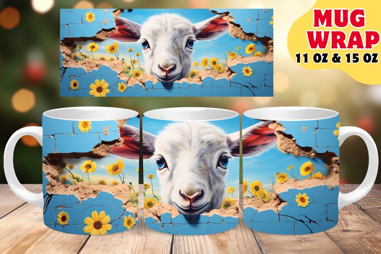 Spring Awakening on Mug Wrap Sublimation: Floral Elegance