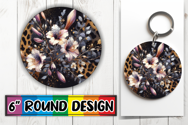Leopard Sublimation Design Image 4