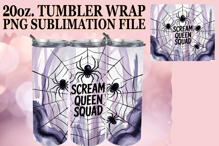 Joyful Memories 20oz tumbler wrap, Halloween