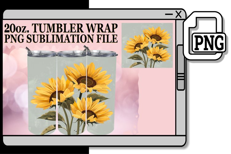 Floral Finesse Mug Wrap Sublimate Whimsy