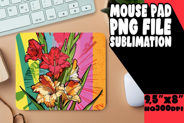 Vibrant Pop Art Sublimation Wraps PNG