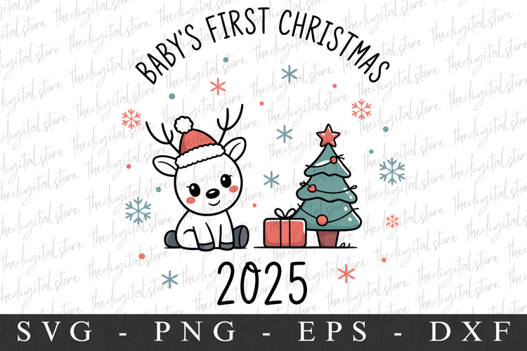 Merry Christmas Tree Svg Image 11