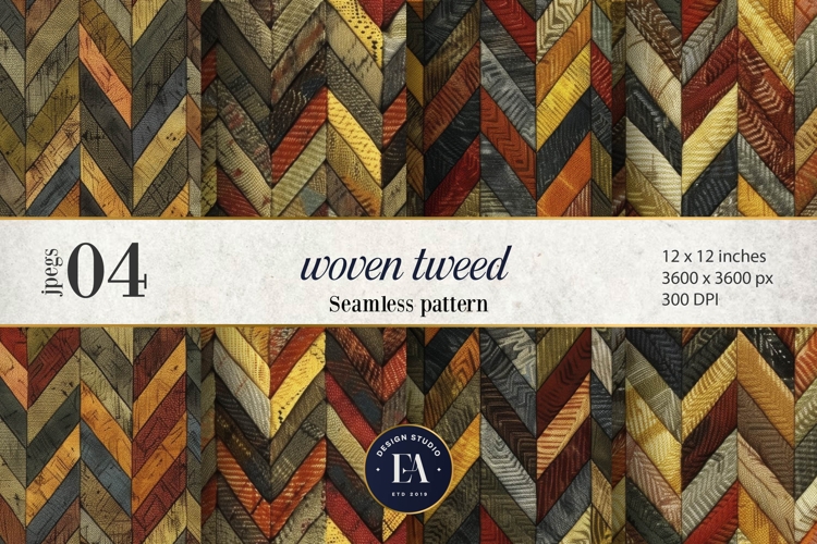 Luxury Woven Tweed fabric texture | Tweed seamless paper