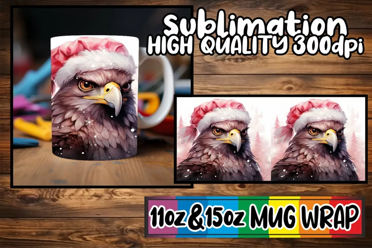 Classic Yuletide Revival: Retro Mug Wrap