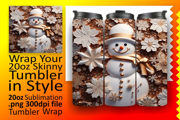 Christmas Tumbler Wrap Image 7