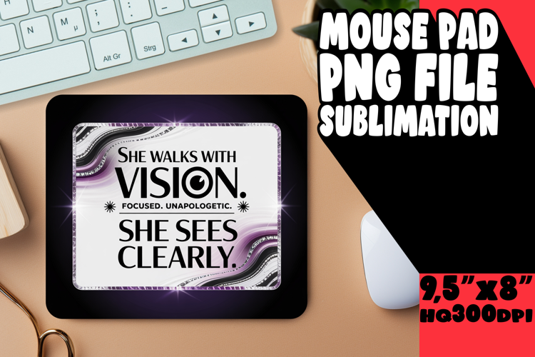 Blissful Mouse Pad Sublimation Ideas, Religious