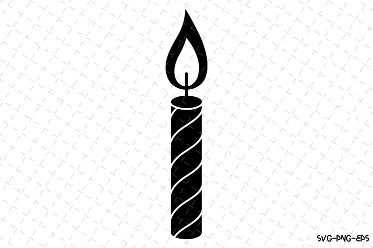Christmas Candle Svg | Christmas Svg | Svg Cut Files