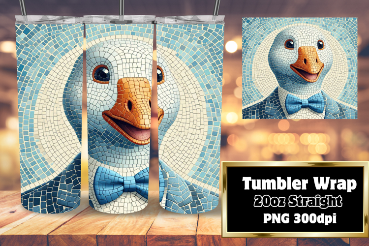GORGEOUS 20oz Tumbler Wrap for Gifts , Goose