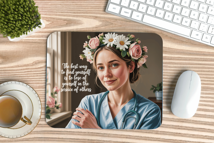 Inspirational Quotes Mouse Pad, Motivational PNG Sublimation