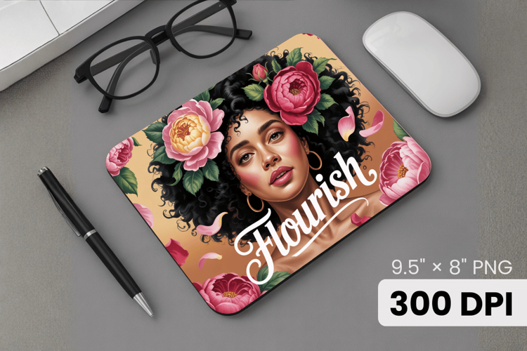 Black Girl Afro Png Image 13