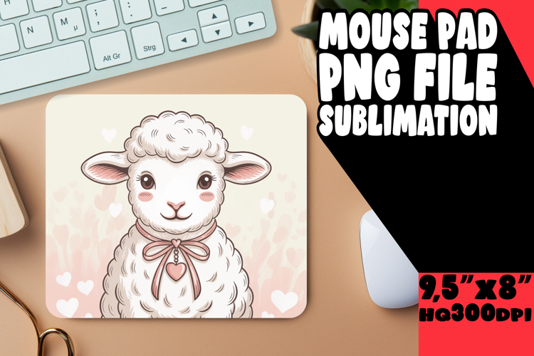VIBRANT mouse MAT Innovative Art, Valenines Animals