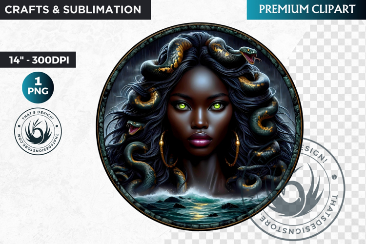 Mythological Female demon clipart, demoness spirit PNG