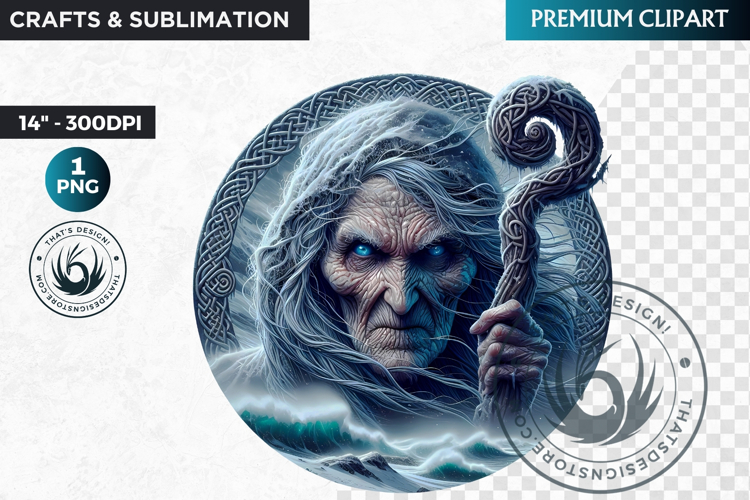 Mythological Female demon clipart, demoness spirit PNG