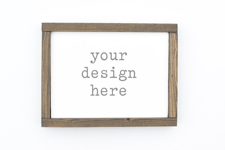 10x8 Wood Sign Mockup| Digital File | Sublimation | SVG