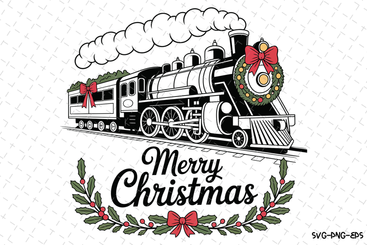 Merry Christmas Tree Svg Image 15