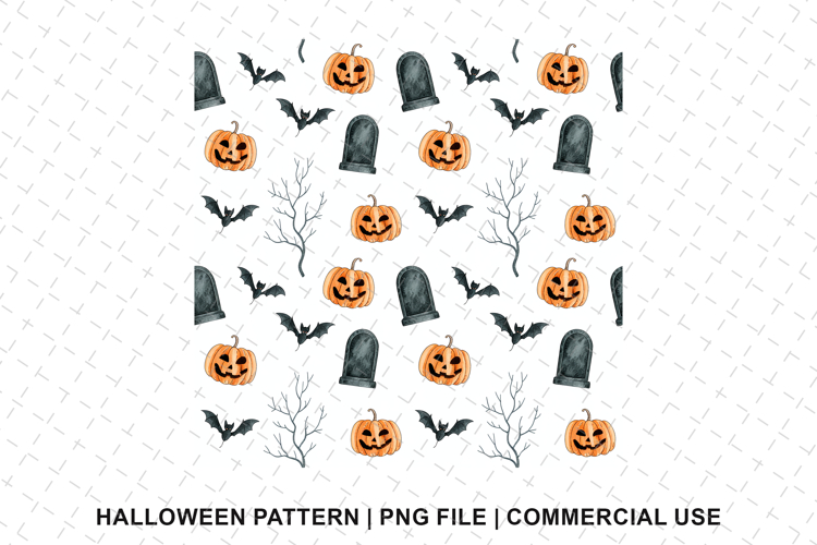 Halloween Seamless Pattern Image 3