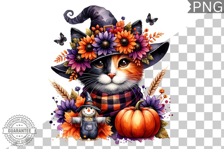 Halloween Cat Clipart Image 2