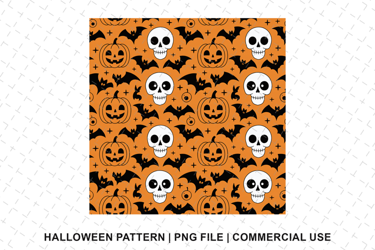 Skull Seamless Pattern Image 2