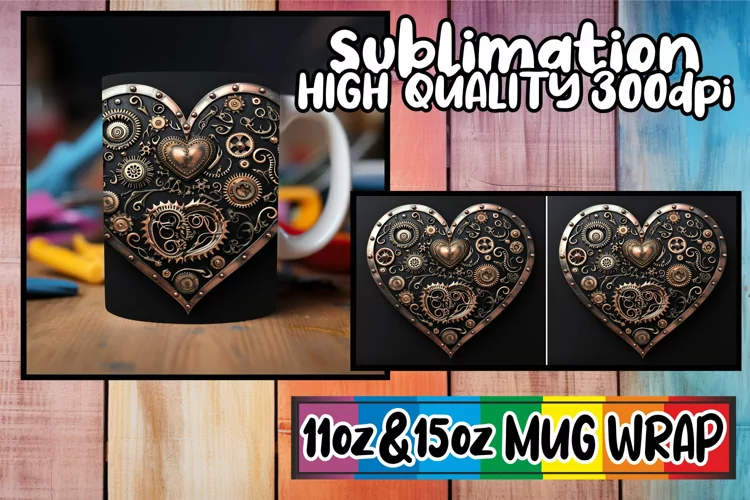 Patterned Love Mugs - Valentines Day
